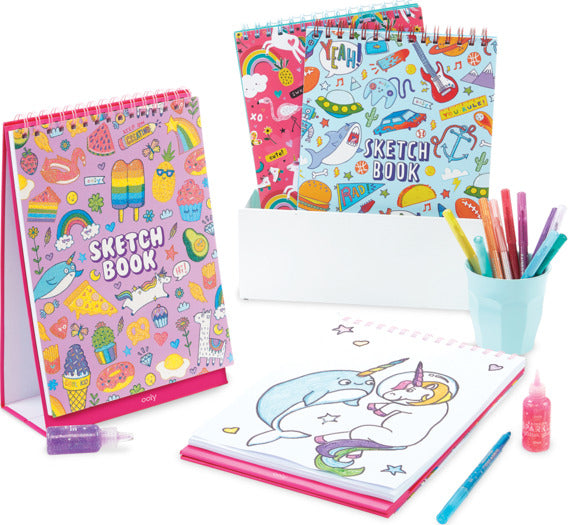 Sketch Show Standing Sketchbook Cute Doodle World